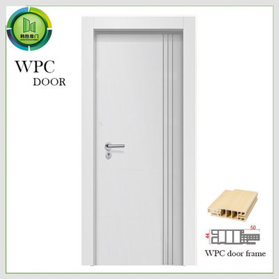 Un bon prix. Utilisation intérieure de chambre à coucher de longueur de la porte 2050mm de la peinture WPC d'isolation phonique en ligne