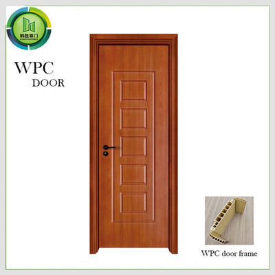 Un bon prix. Utilisation extérieure de finition d'appartement d'ODM WPC de halètement simple insonorisé de porte en ligne