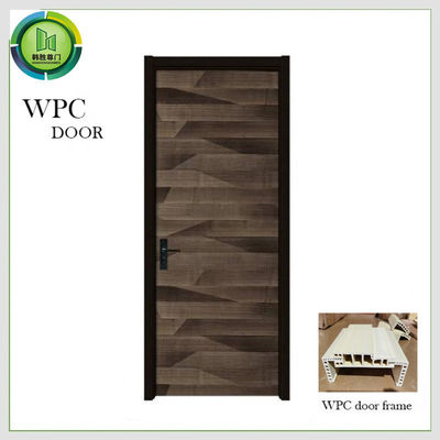 Un bon prix. Utilisation évaluée d'appartement de WPC du feu écologique en bois stable insonorisé de porte en ligne