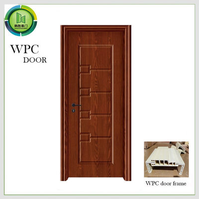 Un bon prix. Utilisation ignifuge de chambre à coucher de WPC d'épaisseur en bois étanche à l'humidité de la porte 45mm en ligne