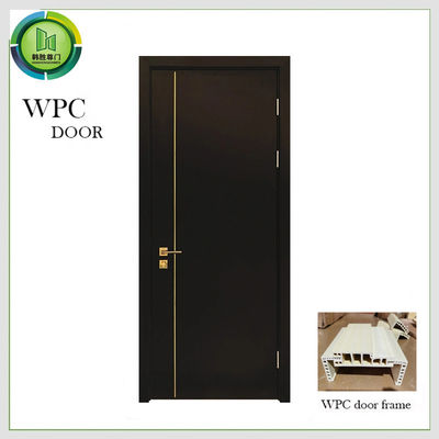 Un bon prix. Portes en bois intérieures libres de chambre à coucher de villa de largeur de la porte 800mm du formaldéhyde WPC en ligne