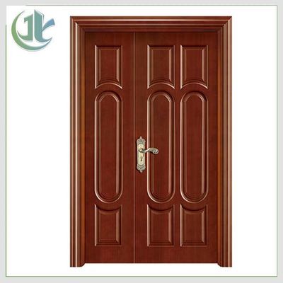 Un bon prix. Portes composées de double à la maison du style WPC, portes à deux battants insonorisées inégales en ligne