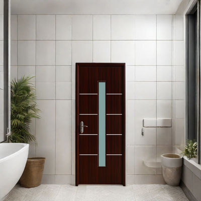 Un bon prix. Porte en verre WPC résistant à l'humidité et à l'isolation thermique résidentielle et commerciale en ligne