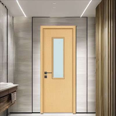 Un bon prix. Porte en verre WPC durable avec conception composite creuse, résistante à l'humidité et à la pourriture, idéale pour les espaces intérieurs modernes en ligne