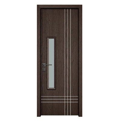 Un bon prix. Porte en WPC avec isolation thermique et anti-termites, taille personnalisée, pour intérieurs modernes en ligne