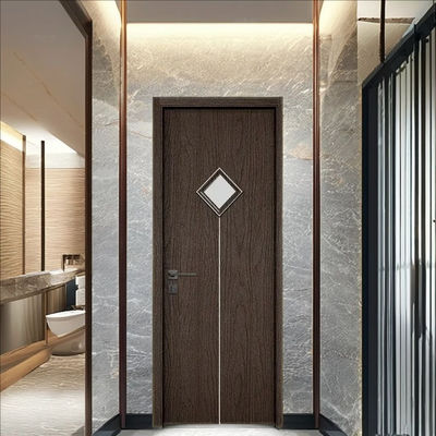 Un bon prix. Traitement de surface personnalisable Porte en verre en WPC avec 700 mm 800 mm 900 mm Largeur Options pour un usage résidentiel intérieur en ligne