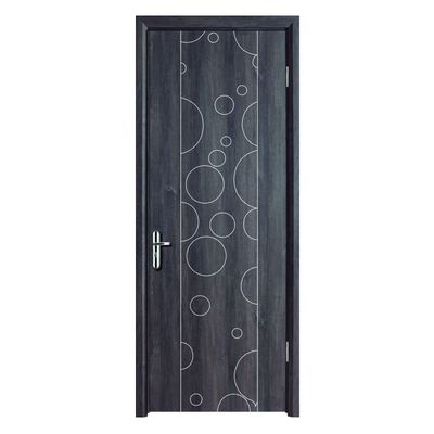 Un bon prix. Porte intérieure WPC imperméable à l'eau personnalisable en usine avec une résistance élevée à l'humidité et à l'isolation thermique pour les maisons modernes en ligne
