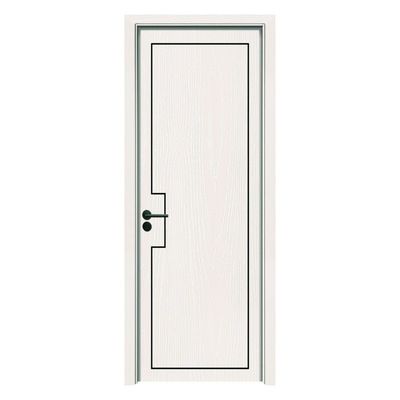 Un bon prix. Porte intérieure en composite bois-plastique (WPC) de conception moderne, durable et isolante pour espaces durables en ligne