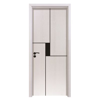 Un bon prix. Porte creuse en WPC imperméable aux termites avec une épaisseur de 35 mm/45 mm et une taille standard de 2050*800*45 mm en ligne