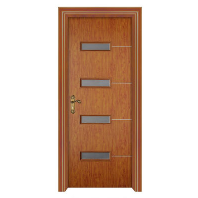 Un bon prix. Porte en verre WPC porte composite insonorisée adaptée aux chambres à coucher salons et bureaux avec conception à l'épreuve des termites en ligne