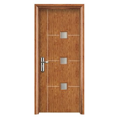 Un bon prix. Porte en verre en WPC résistant à l'humidité, insonorisée, facile à installer, porte creuse composite pour les intérieurs modernes en ligne