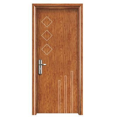 Porte creuse en WPC résistante à l'humidité avec isolation acoustique Faible entretien et finition de surface personnalisable Idéal pour l'intérieur