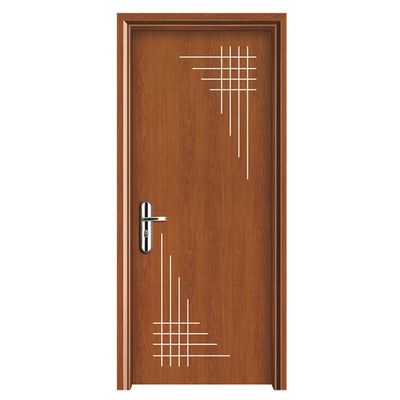 Porte intérieure en WPC résistant à l'humidité avec isolation acoustique et thermique de 30 dB pour les espaces modernes