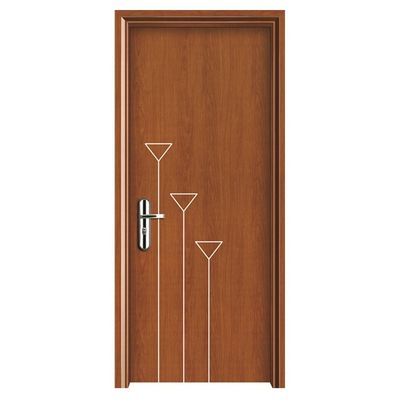 Porte intérieure WPC personnalisable avec isolation phonique et thermique pour maisons modernes
