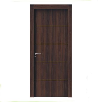 Porte creuse en WPC composite conçue pour des applications intérieures offrant une isolation thermique énergétique et des propriétés résistantes à l'humidité