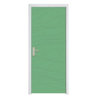 Un bon prix. Porte intérieure contemporaine en composite bois-plastique (WPC) avec isolation phonique de 30 dB, fabriquée à partir de matériaux recyclés en ligne
