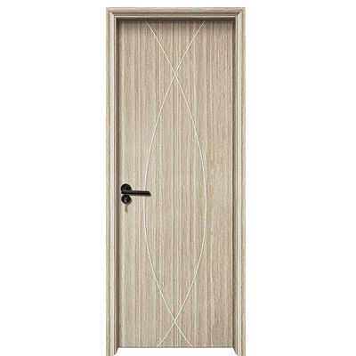 Un bon prix. Porte intérieure WPC creuse composite durable résistante à l'humidité et isolante thermiquement, adaptée aux espaces résidentiels et commerciaux en ligne