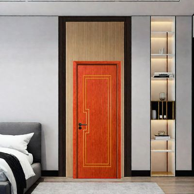 Un bon prix. Nouvelle conception de porte intérieure en composite bois-plastique (WPC) 2025 pour des espaces modernes et écologiques. Résistance et stabilité supérieures par rapport aux portes en bois traditionnelles. Résistant à l'humidité et à la pourriture. en ligne