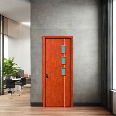 Un bon prix. Porte en verre WPC anti-termites avec isolation thermique et porte creuse composite insonorisée pour intérieurs en ligne