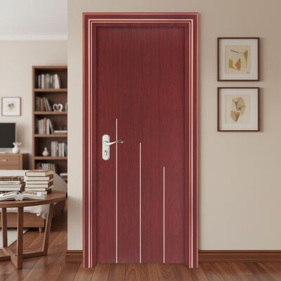 Porte en WPC composite creuse conçue avec une résistance supérieure, une stabilité et une efficacité énergétique supérieures pour diverses applications