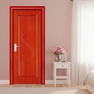 Un bon prix. Porte WPC peinte avec des caractéristiques résistantes à l'humidité et insonorisées, idéale pour les espaces intérieurs modernes et les bâtiments durables en ligne