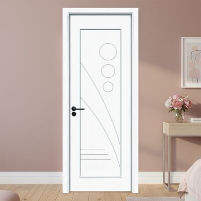 Un bon prix. Porte intérieure en WPC résistante à l'humidité Porte composite creuse avec isolation thermique Isolation acoustique et résistance à la pourriture des termites pour l'intérieur en ligne