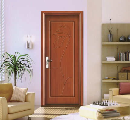 Un bon prix. Finition lisse Intérieur Porte en plastique en bois Durable Design moderne élégant Convient pour les applications commerciales résidentielles en ligne