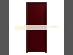 Porte vitrée en composite bois-plastique (WPC) écologique : le choix parfait pour des intérieurs modernes et durables