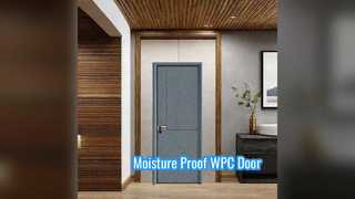 Résistant à l'humidité de porte creuse durable de WPC