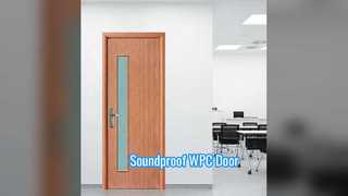 Porte intérieure WPC insonorisée et isolée thermiquement