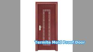 Durable de preuve de moisissure de termite de porte creuse de WPC