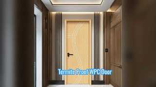 Entretien creux de preuve de moisissure de termite de porte de WPC bas